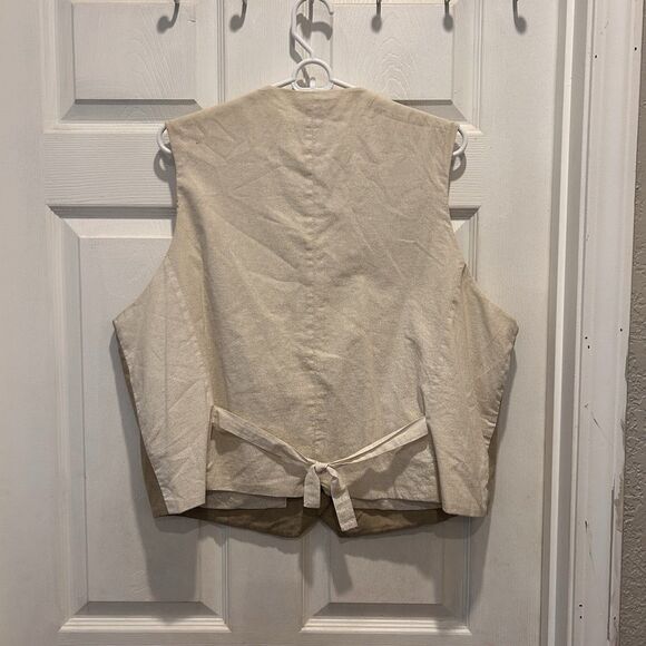 Wah Maker Vintage Collection Made‎ In The USA Cotton Vest XL - Picture 6 of 8